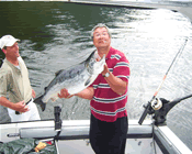 Seameadows Charter Boat catching fish